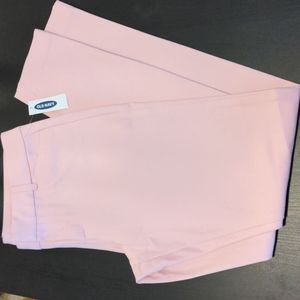 Old Navy Pale Pink Pixie Pants Full Legnth